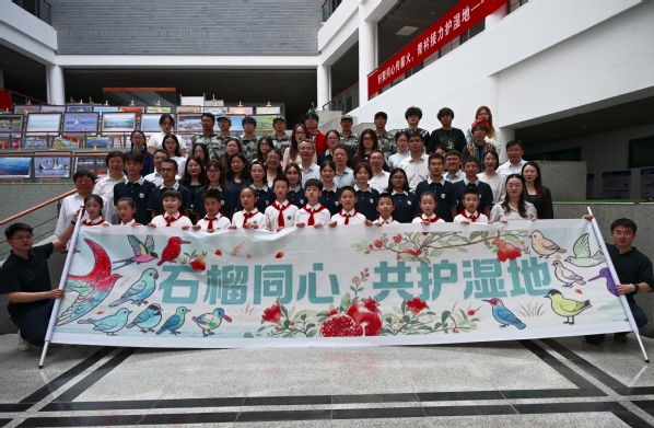 大中小学联动活动现场。图:盐城师范学院